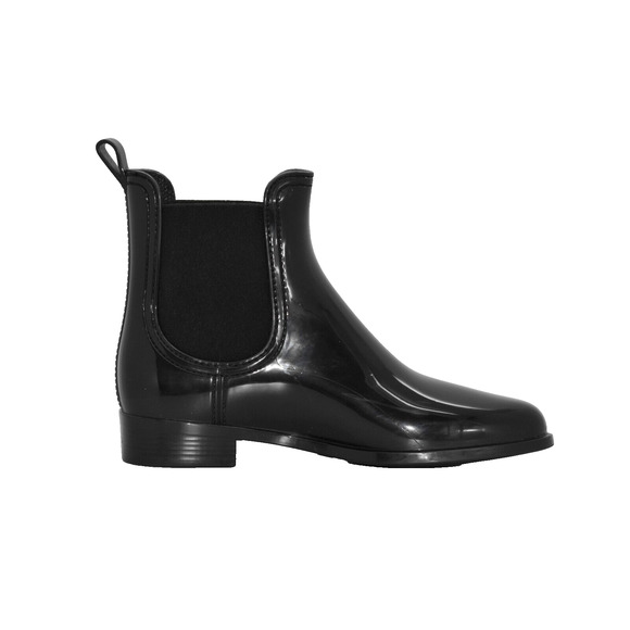 A8 Auth LEMON JELLY PICKY 2 in 1 Ankle Or Knee Hi Black PVC Boot Shoes Size 39 - Picture 7 of 14